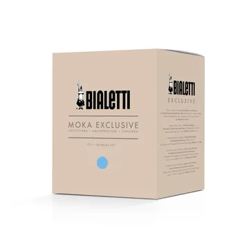 Bialetti exclusive μηχανή καφέ μοκά - Απαλό μπλε, 3 φλιτζάνια - Bialetti