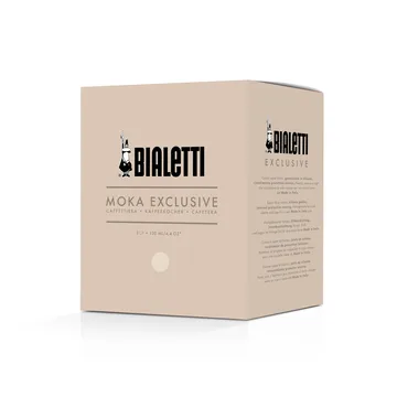 Bialetti exclusive μηχανή καφέ μοκά - Κρέμα, 3 φλιτζάνια - Bialetti