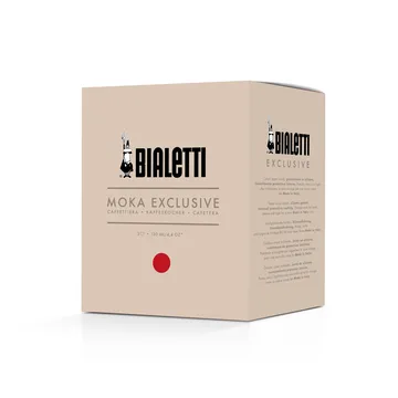 Bialetti exclusive μηχανή καφέ μοκά - Κόκκινο, 3 φλιτζάνια - Bialetti