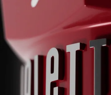 Bialetti exclusive μηχανή καφέ μοκά - Κόκκινο, 3 φλιτζάνια - Bialetti