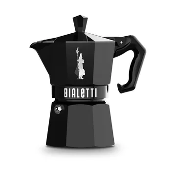 Bialetti exclusive μηχανή καφέ μοκά - Μαύρο, 3 φλιτζάνια - Bialetti