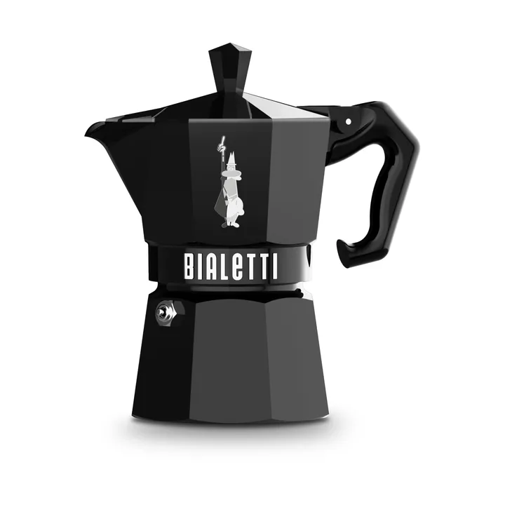 Bialetti exclusive μηχανή καφέ μοκά - Μαύρο, 3 φλιτζάνια - Bialetti