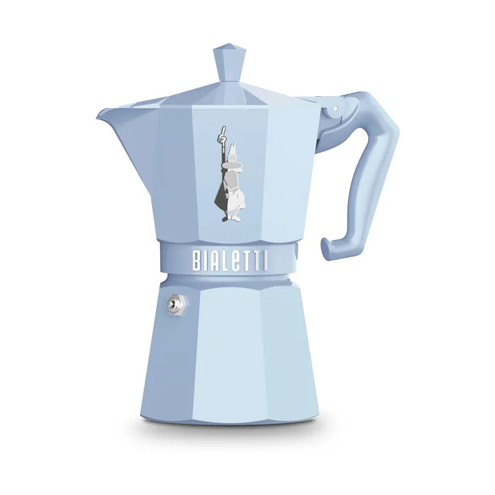 Bialetti exclusive μηχανή καφέ μοκά - Απαλό μπλε, 6 φλιτζάνια - Bialetti