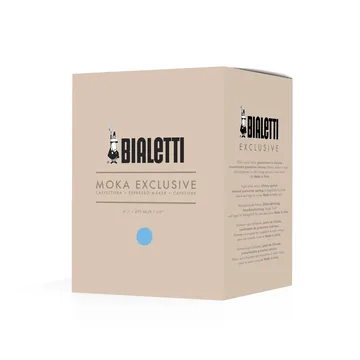Bialetti exclusive μηχανή καφέ μοκά - Απαλό μπλε, 6 φλιτζάνια - Bialetti