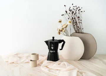 Bialetti exclusive μηχανή καφέ μοκά - Μαύρο, 6 φλιτζάνια - Bialetti