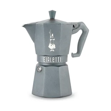 Bialetti exclusive μηχανή καφέ μοκά για επαγωγική εστία - Γκρι, 6 φλιτζάνια - Bialetti