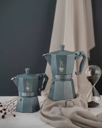 Bialetti exclusive μηχανή καφέ μοκά για επαγωγική εστία - Γκρι, 6 φλιτζάνια - Bialetti