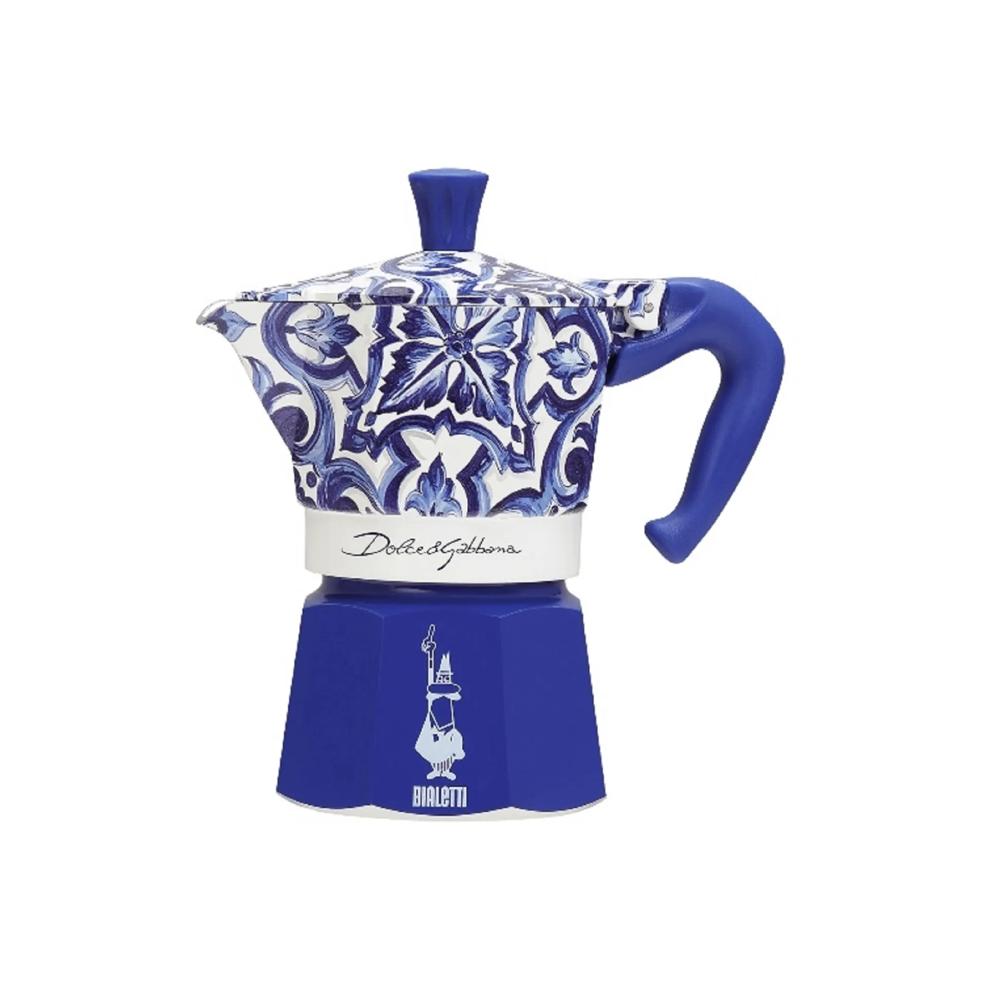 Bialetti x Dolce & Gabbana μηχανή καφέ μοκά, Μεσογειακό, 3 φλιτζάνια Bialetti