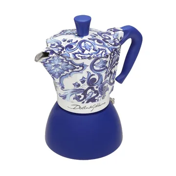 Bialetti x Dolce & Gabbana μηχανή καφέ μοκά για επαγωγική εστία - Μεσογειακό, 6 φλιτζάνια - Bialetti
