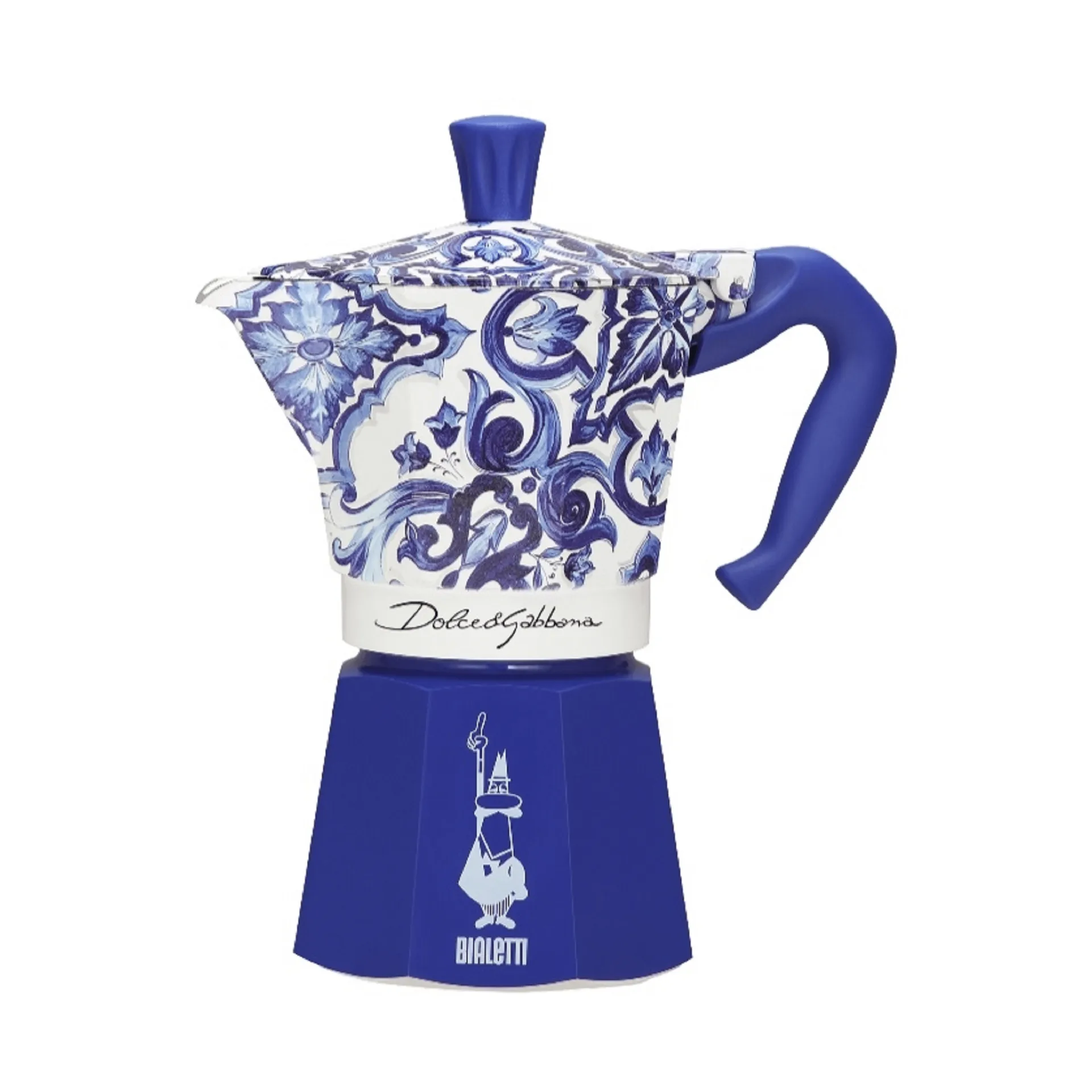 Bialetti x Dolce & Gabbana μηχανή καφέ μοκά, Μεσογειακό, 6 φλιτζάνια Bialetti