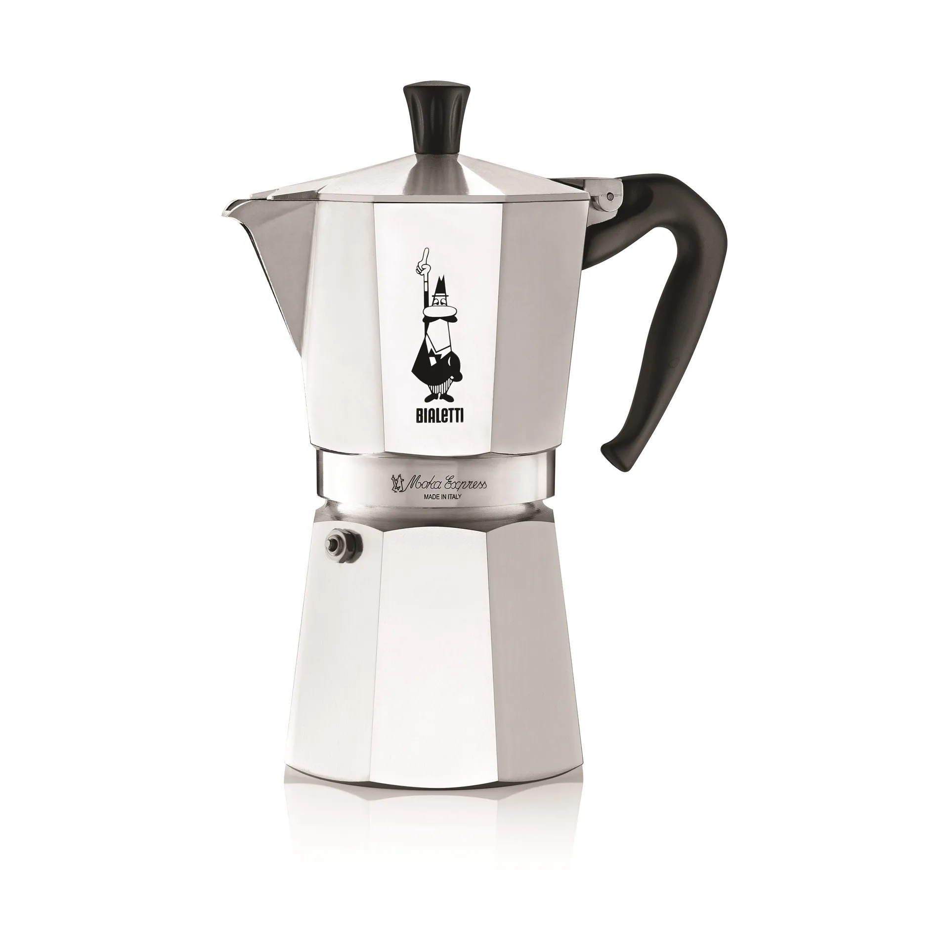 Καφετιέρα Moka 9 φλιτζάνια, Ασήμι Bialetti