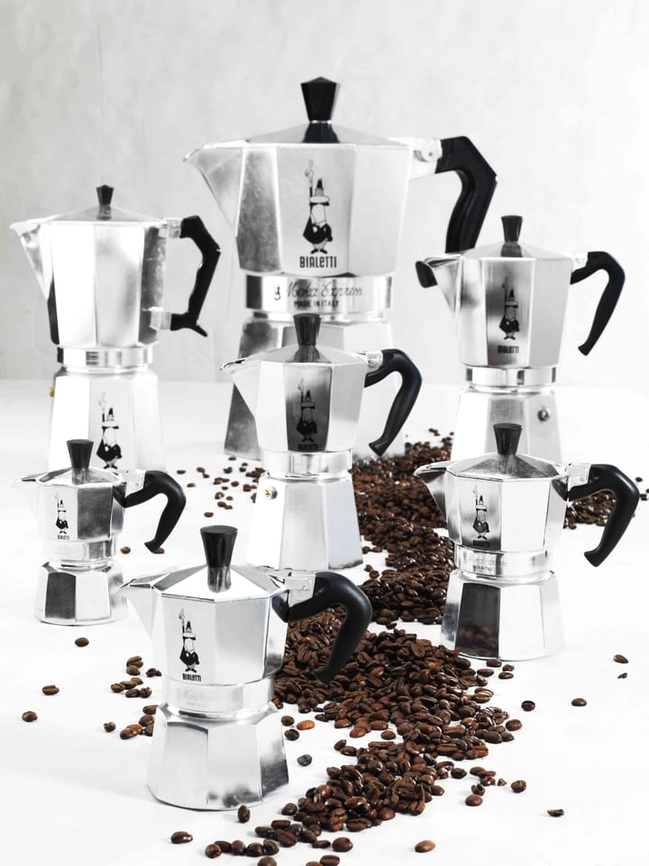 Καφετιέρα Moka 9 φλιτζάνια, Ασήμι Bialetti