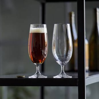 Bitz ποτήρι μπίρας 0.38 l 2 τεμάχια - Διαφανές γυαλί - Bitz