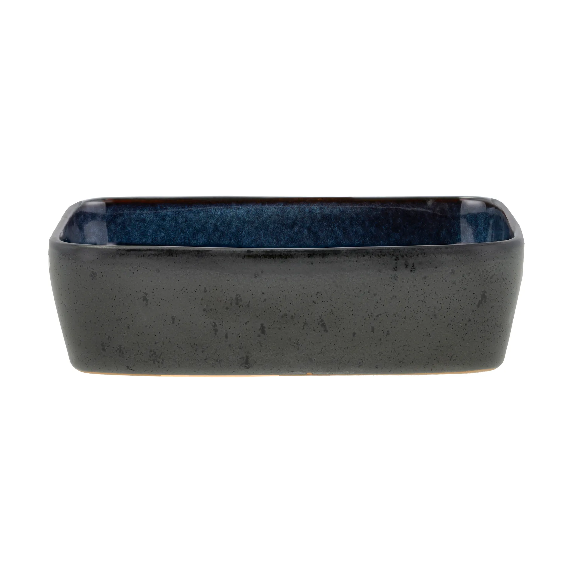Bitz ορθογώνιο πιατάκι 14x19 cm, Black-blue Bitz