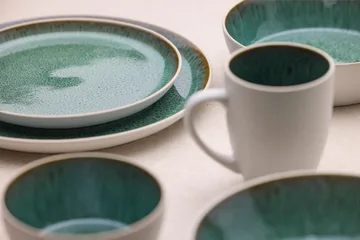 Bitz μπολ σούπας Ø 18 cm - Λευκό-πράσινο - Bitz