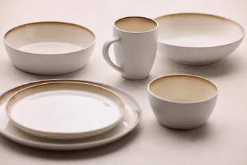 Bitz μπολ σούπας Ø 18 cm - Λευκό-κρεμ λευκό - Bitz