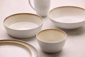 Bitz μπολ σούπας Ø 18 cm - Λευκό-κρεμ λευκό - Bitz