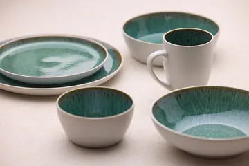 Bitz μπολ gastro Ø12 cm - Λευκό-πράσινο - Bitz