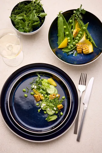 Bitz μπολ gastro Ø12 cm - Λευκό-σκούρο μπλε - Bitz