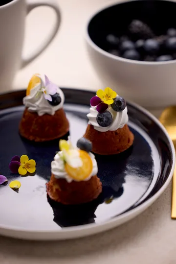 Bitz μπολ gastro Ø12 cm - Λευκό-σκούρο μπλε - Bitz