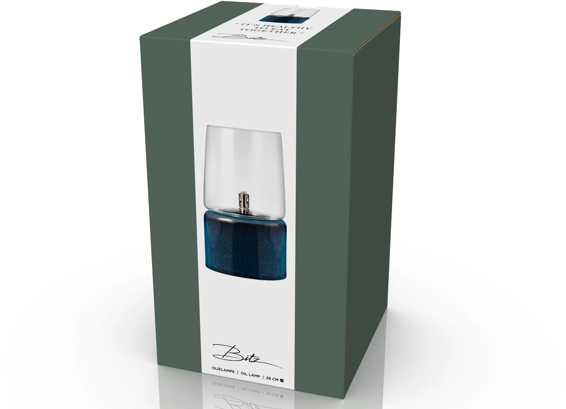 Λάμπα πετρελαίου Bitz Gastro Ø15x26 cm, Blue Bitz