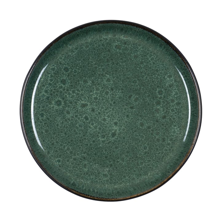 Bitz πιάτο gastro Ø 21 cm - Μαύρο-πράσινο - Bitz