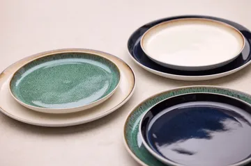 Bitz πιάτο gastro Ø27 εκ. - Λευκό-σκούρο μπλε - Bitz