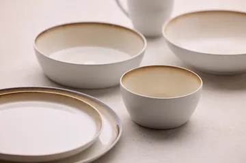 Bitz πιάτο gastro Ø27 εκ. - Λευκό-κρεμ λευκό - Bitz