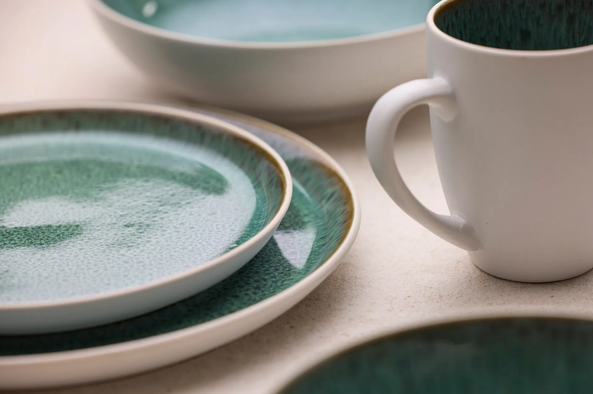 Bitz κούπα gastro 30 cl, Λευκό-πράσινο Bitz