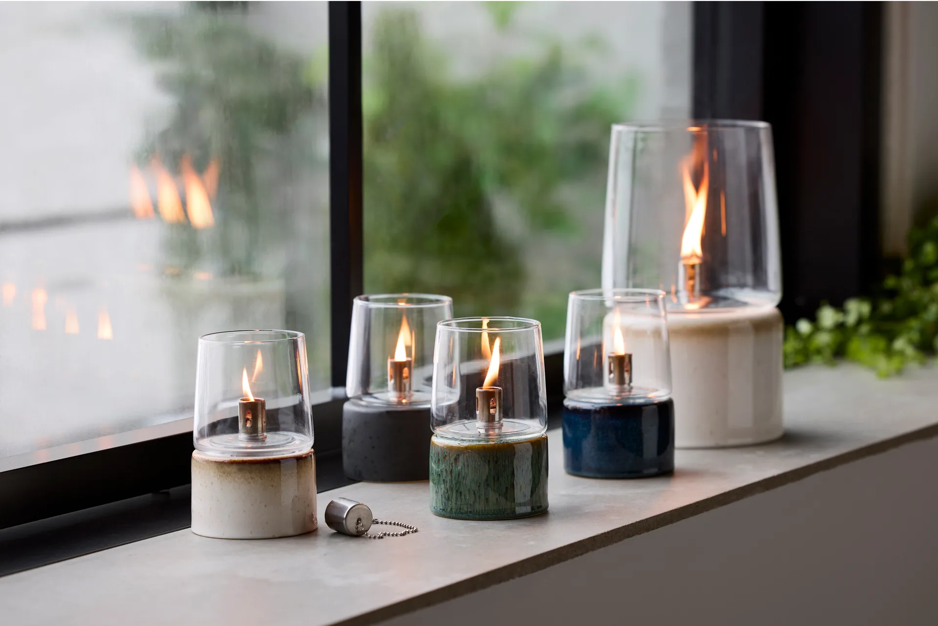 Λάμπα πετρελαίου Bitz Gastro Ø8.5x14 cm, Cream white Bitz