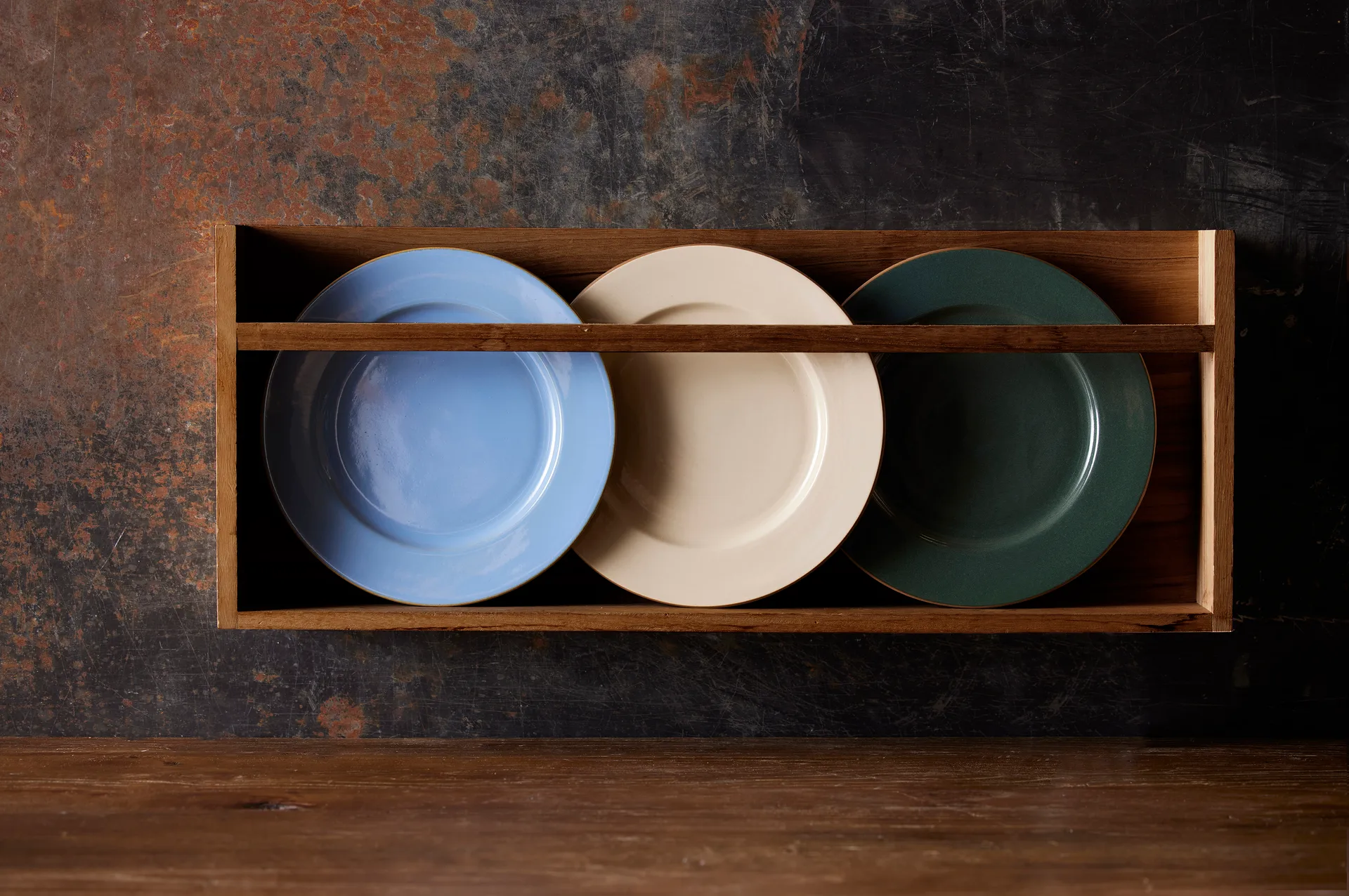 Πιάτο Bitz Wood Ø27 cm, Wood-ocean Bitz