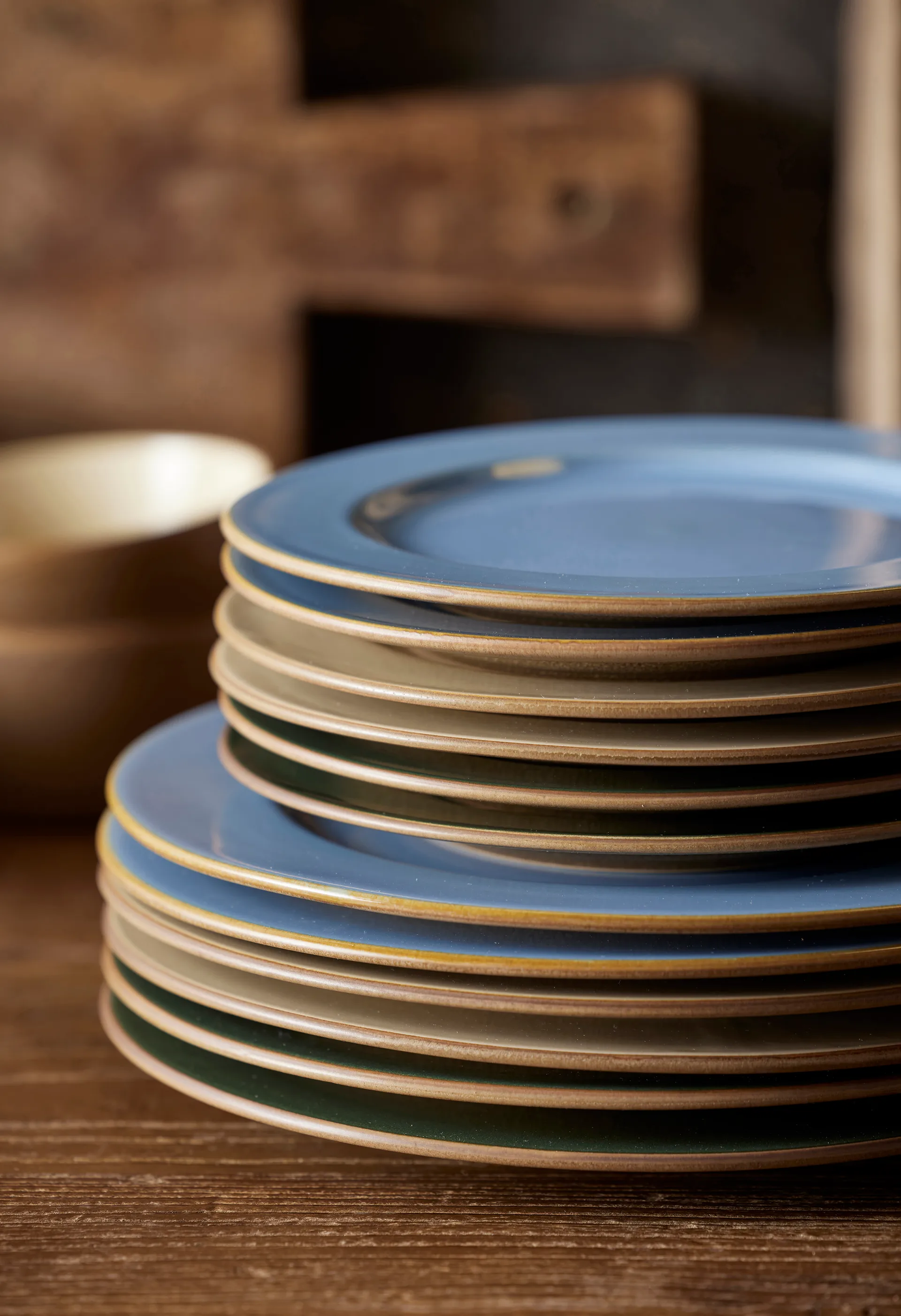 Πιάτο Bitz Wood Ø27 cm, Wood-ocean Bitz