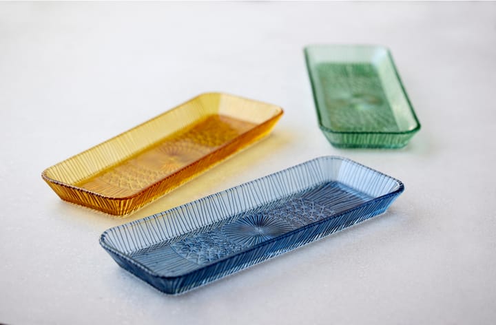 Kusintha μεγάλος δίσκος ορθογώνιος 14x38 cm, Blue Bitz