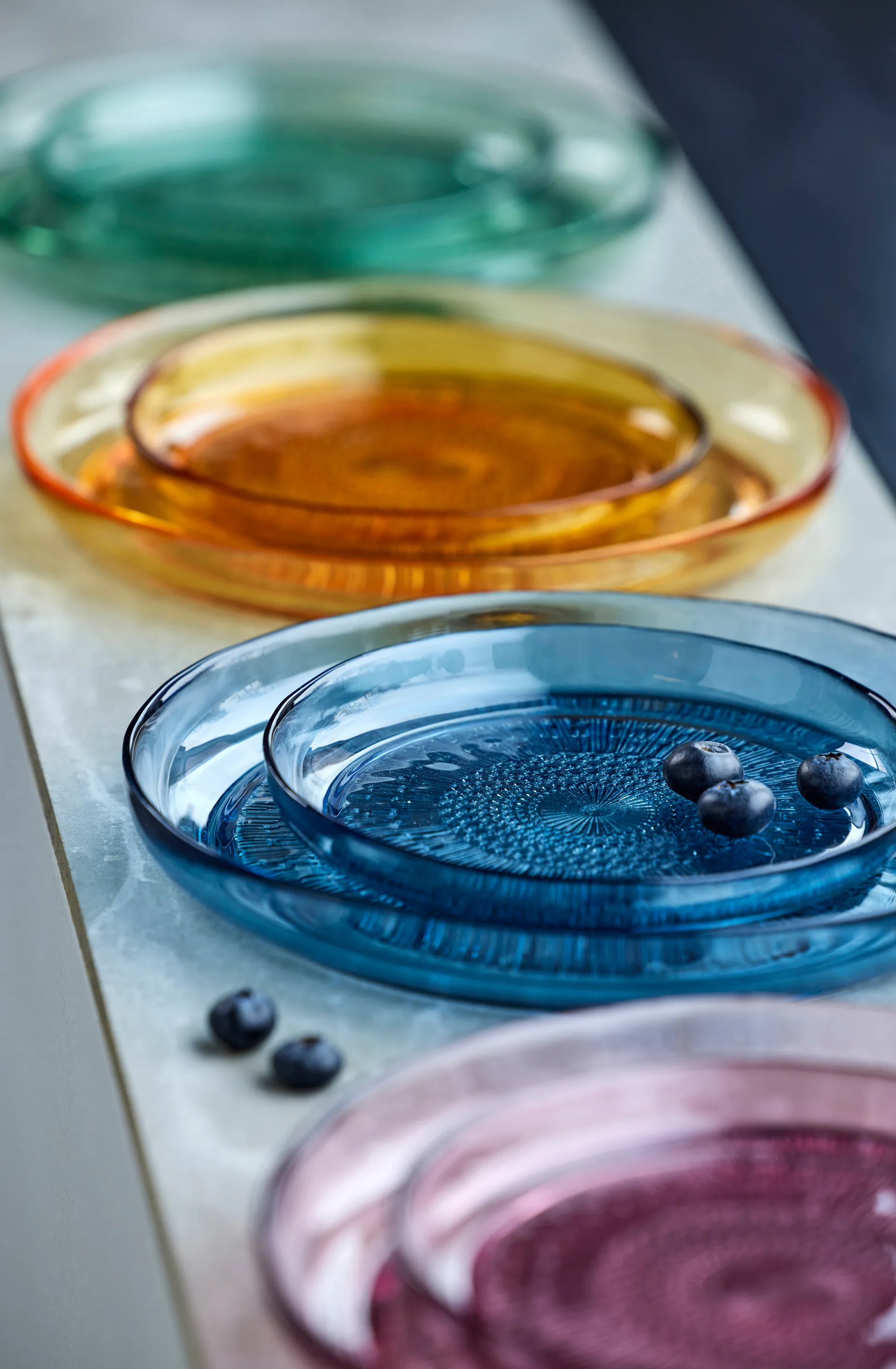 Πιάτο, Kusintha, Ø25 εκ, Κεχριμπάρι Bitz