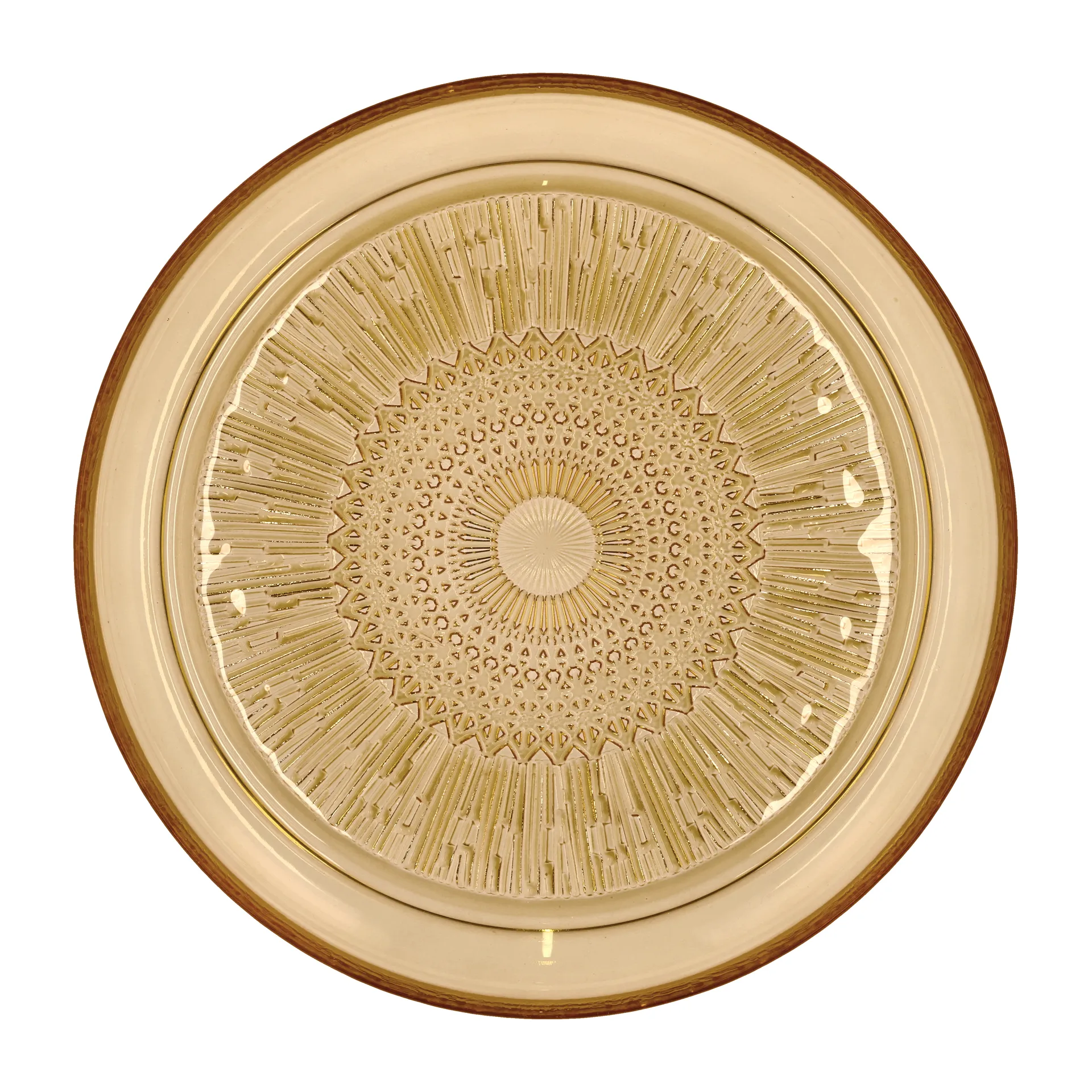 Πιάτο, Kusintha, Ø25 εκ, Κεχριμπάρι Bitz