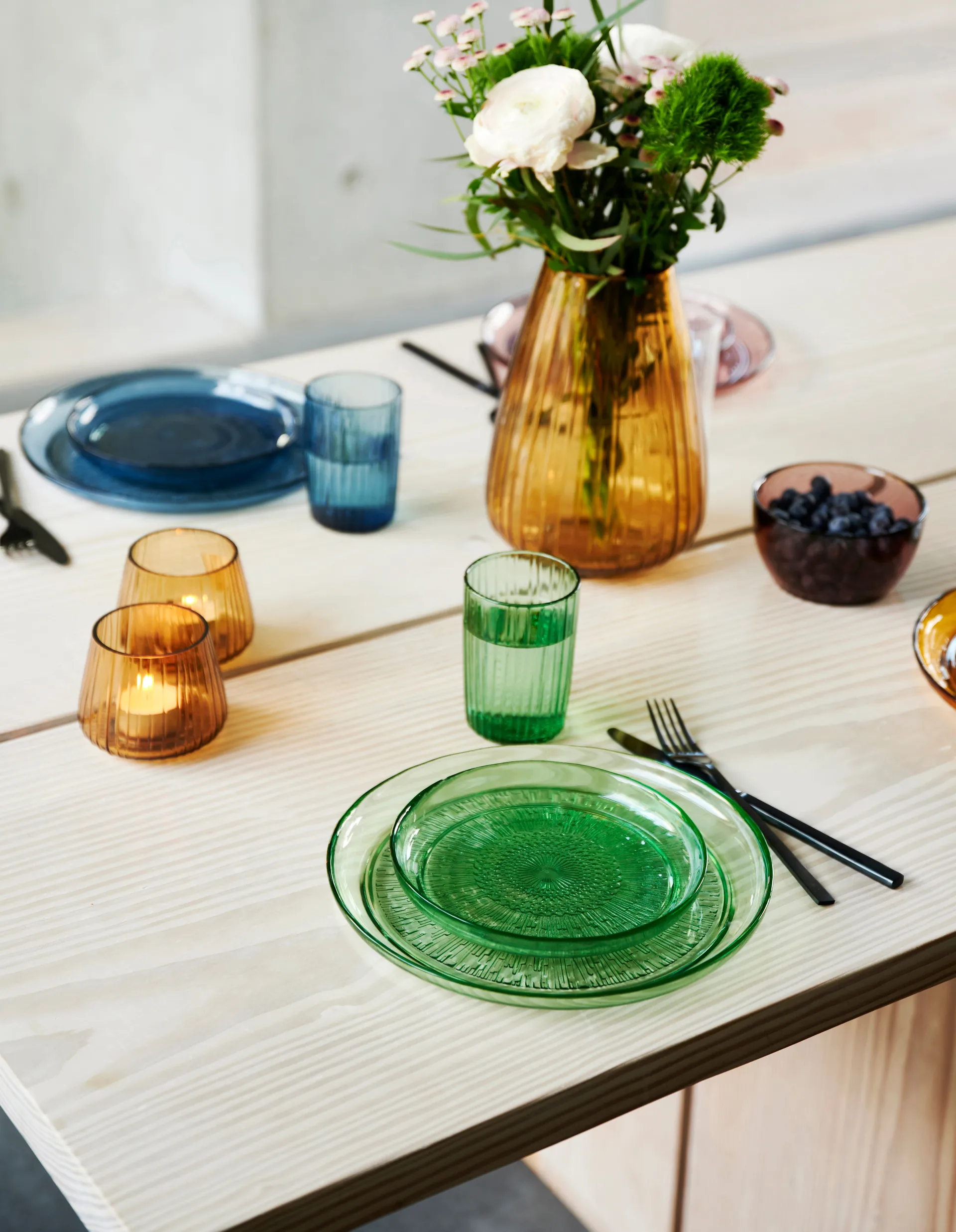 Πιάτο, Kusintha, Ø25 εκ, Πράσινο Bitz