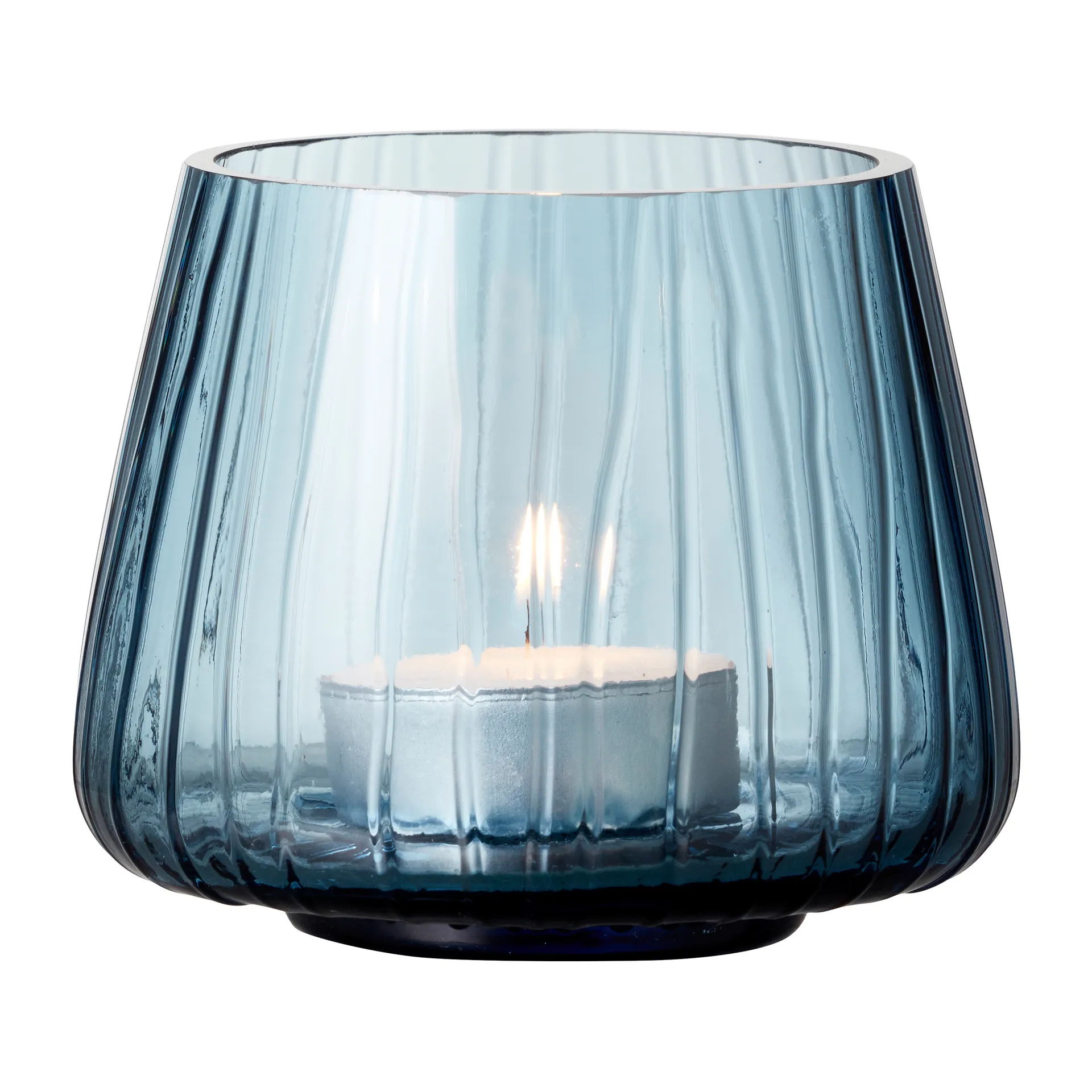 Θήκη για κεριά ρεσώ, Kusintha, 7,5 εκ, συσκευασία 2 τεμαχίων, Μπλε Bitz