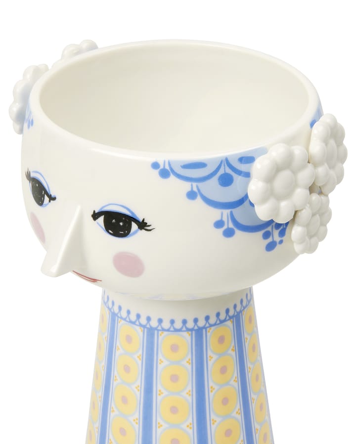 Eva βάζο 12,5 cm, Μπλε-μπλε Bjørn Wiinblad