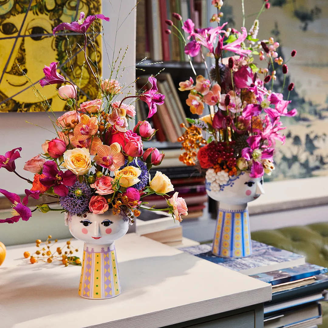 Eva βάζο 15 cm, Μωβ Bjørn Wiinblad