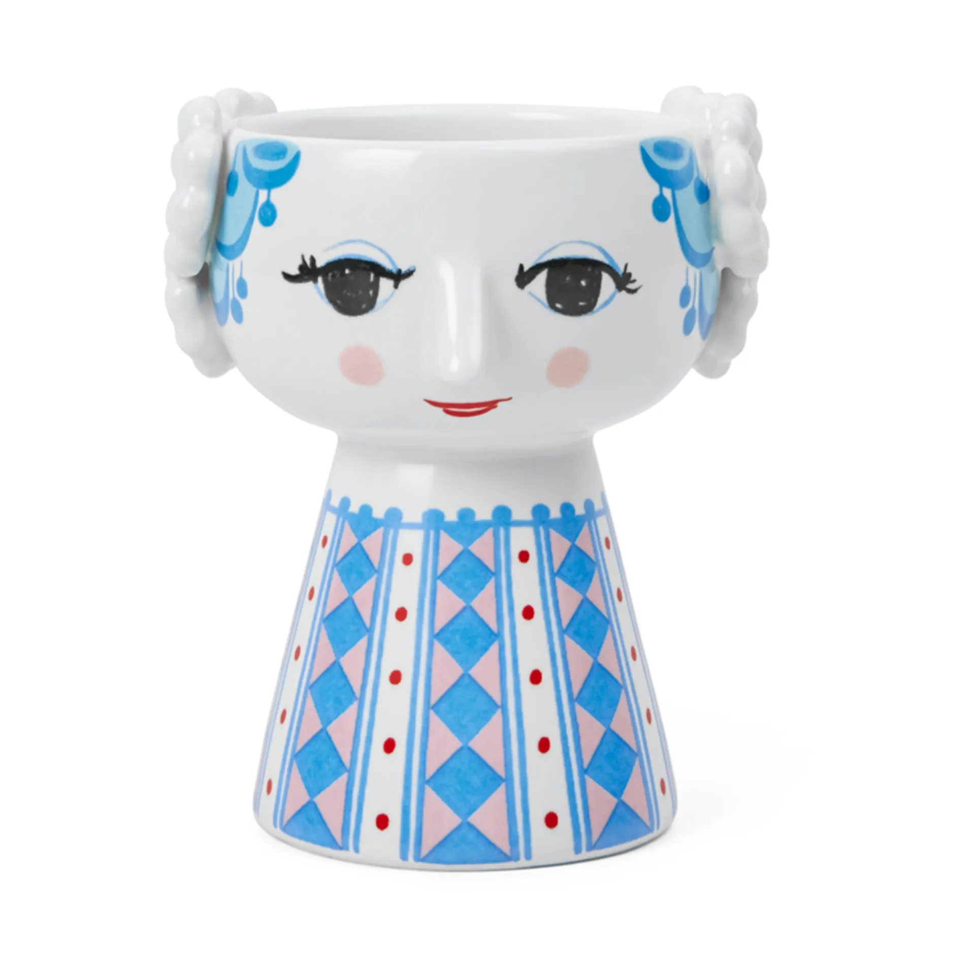 Κηροπήγιο Eva 9,5 cm, σκούρο μπλε Bjørn Wiinblad