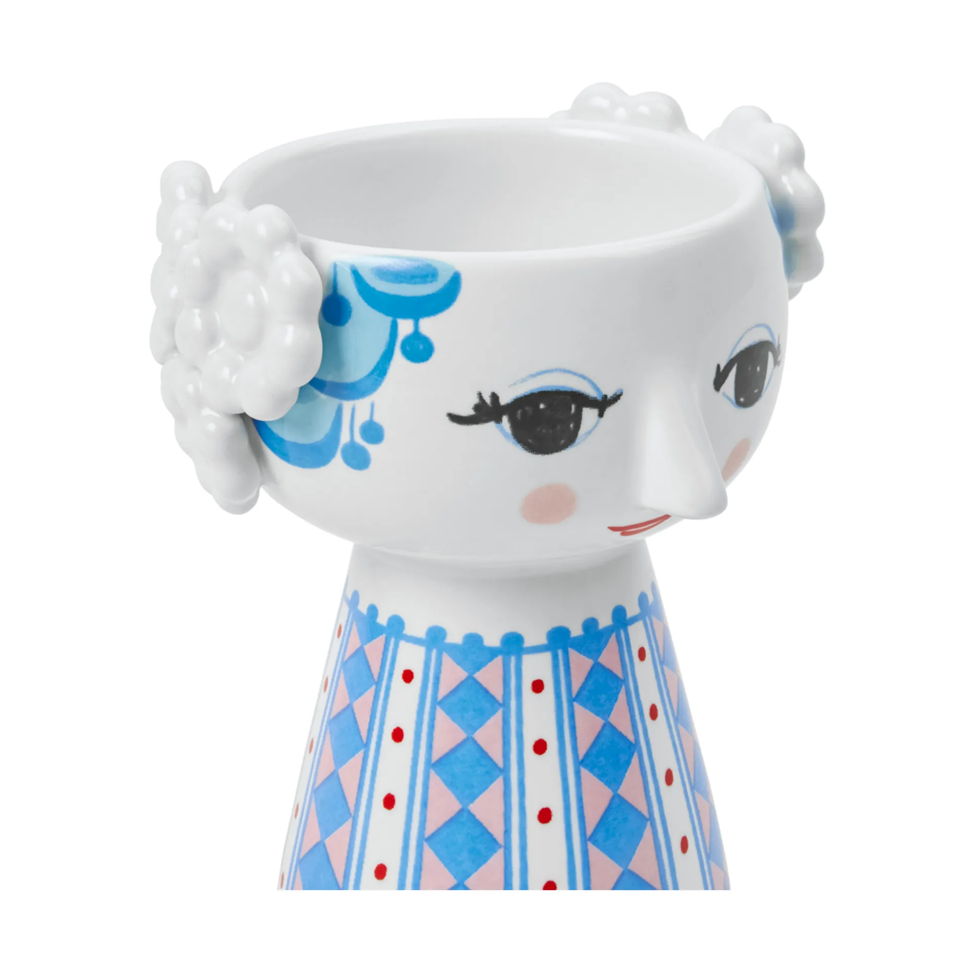 Κηροπήγιο Eva 9,5 cm, σκούρο μπλε Bjørn Wiinblad