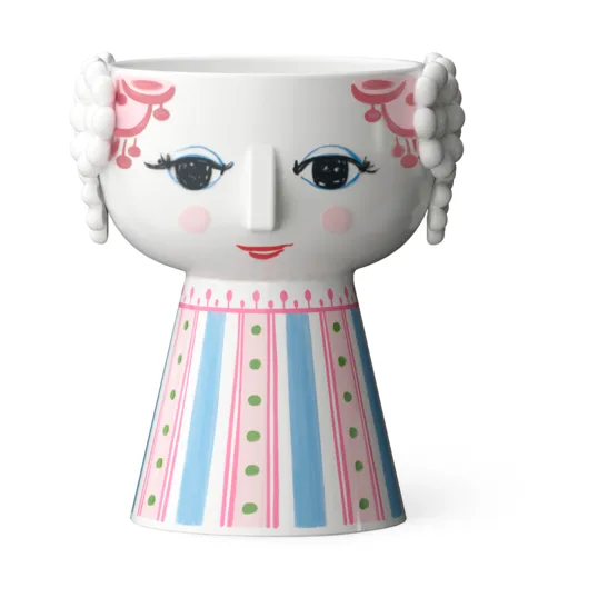 Κηροπήγιο Eva 9,5 cm, Ρόζα Bjørn Wiinblad