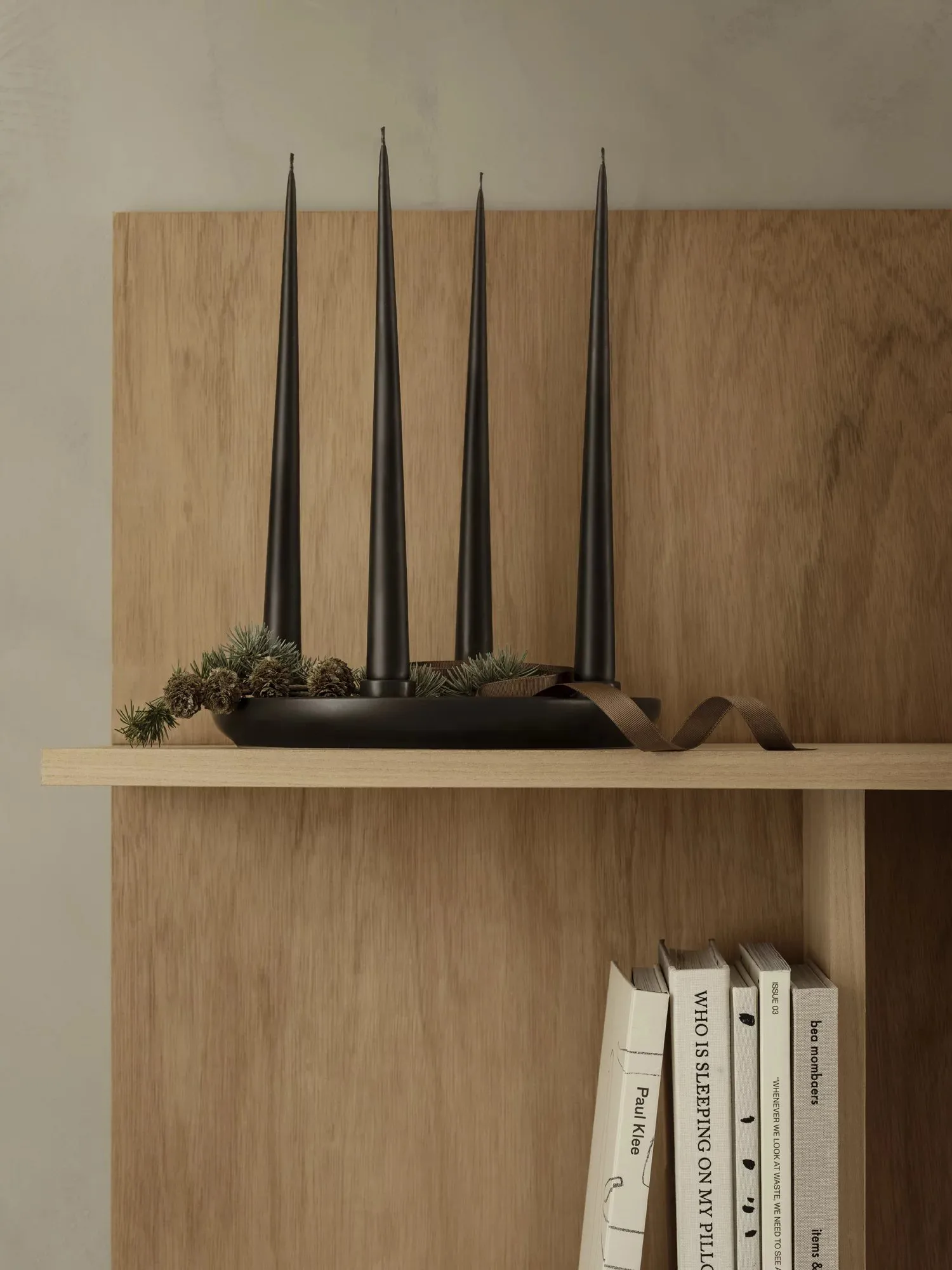 Κηροπήγια ADVENT Ø27 cm, Black blomus