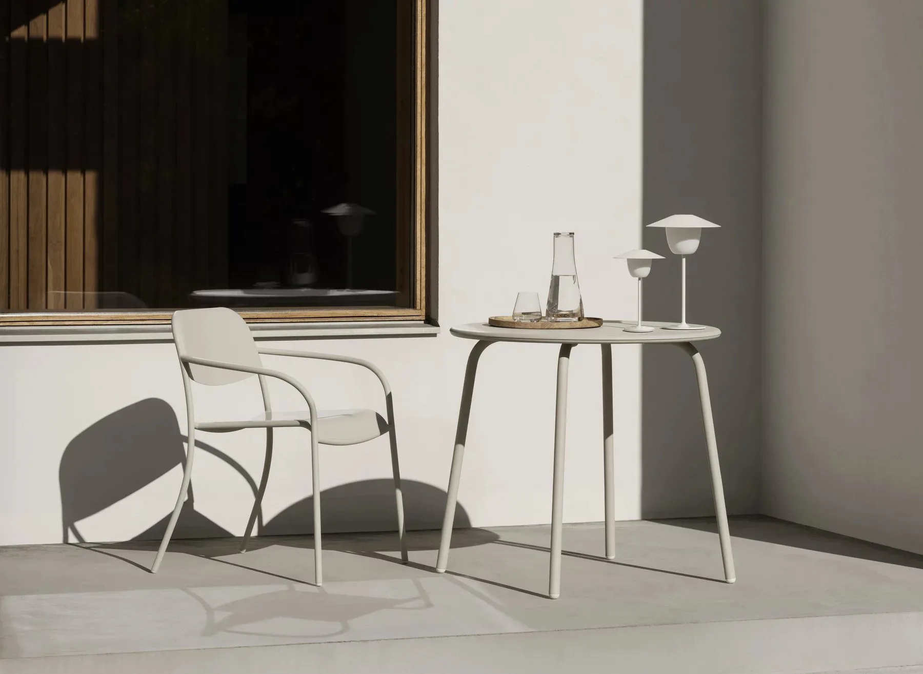 Ani μίνι λάμπα LED 21,5 cm, White blomus