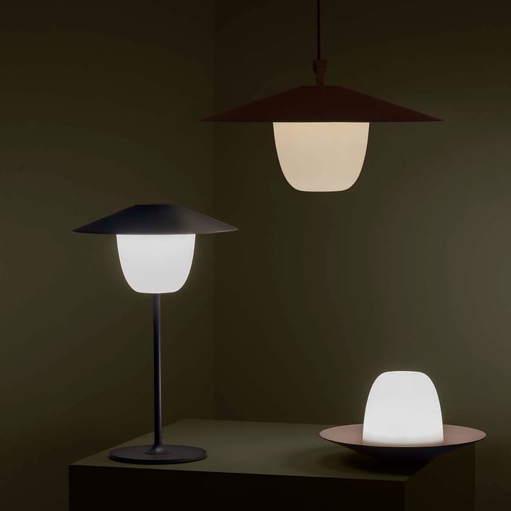 Ani mobile LED-φωτιστικό 33 cm, θερμό γκρι (σκούρο γκρι) Blomus