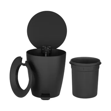 Ava κάδος με πεντάλ - Black, 3 l - blomus