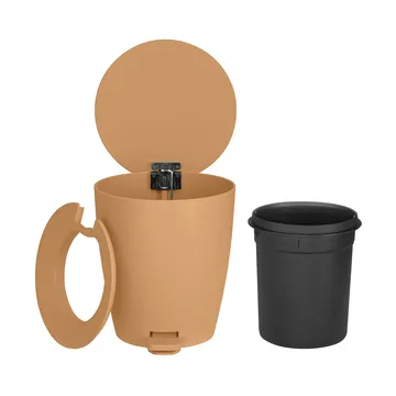 Ava κάδος με πεντάλ - Tan, 3 L - blomus