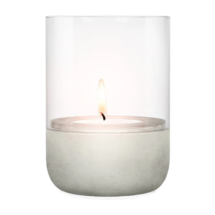 Calma φανάρι με κερί Ø10 cm, Light grey Blomus