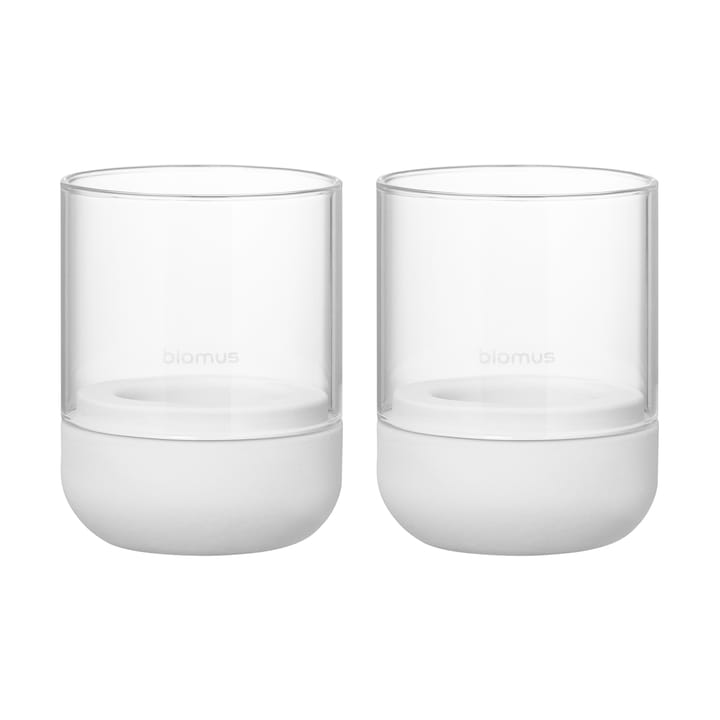 Calma κερί Ø7 εκ. 2-pack - Lily white - Blomus
