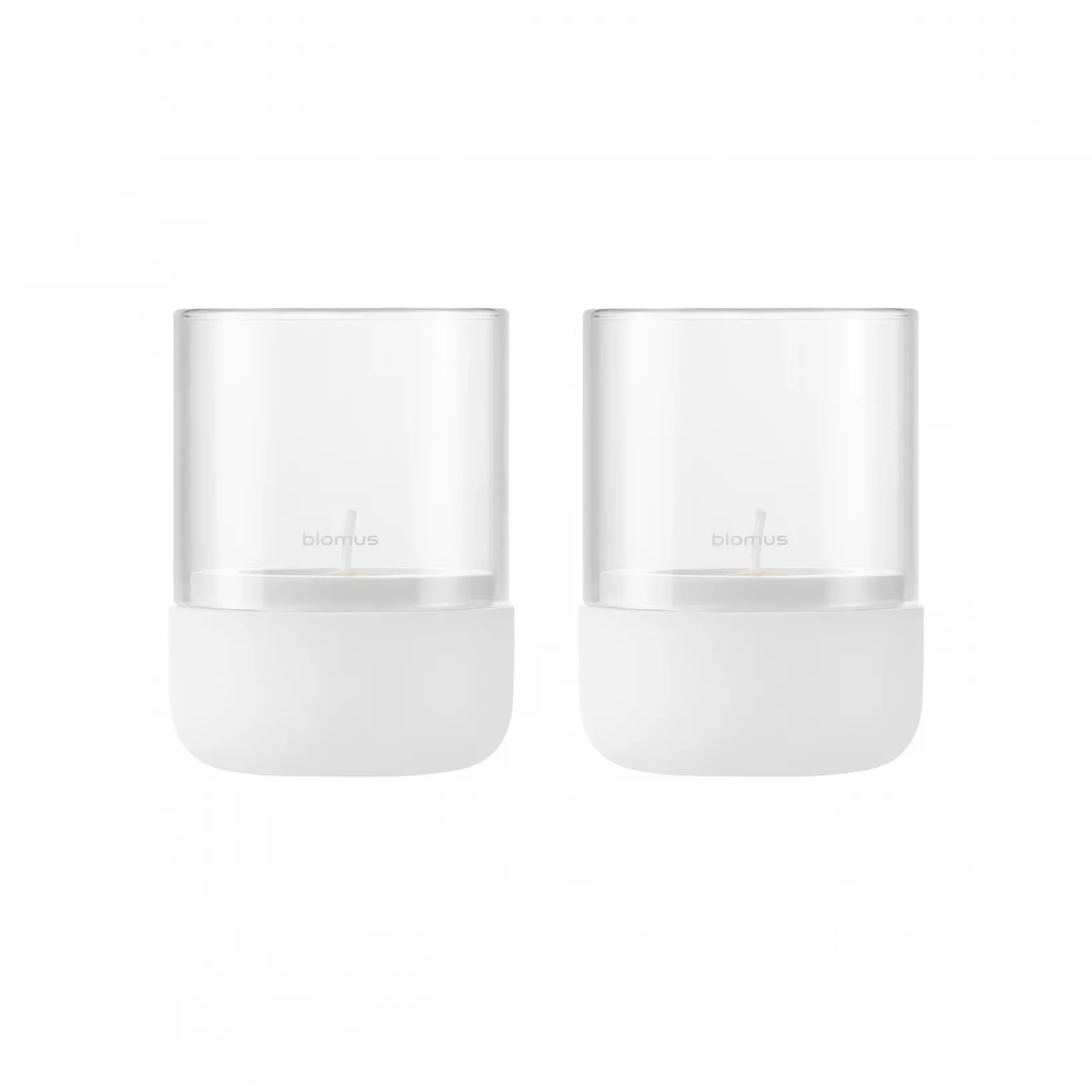 Calma κερί Ø7 εκ. 2-pack, Lily white blomus
